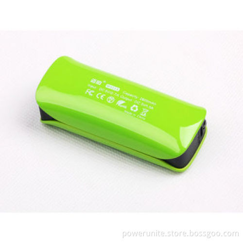 Power Pack with Dual Outputs and Dual Inputs, 2,600mAh Capacity